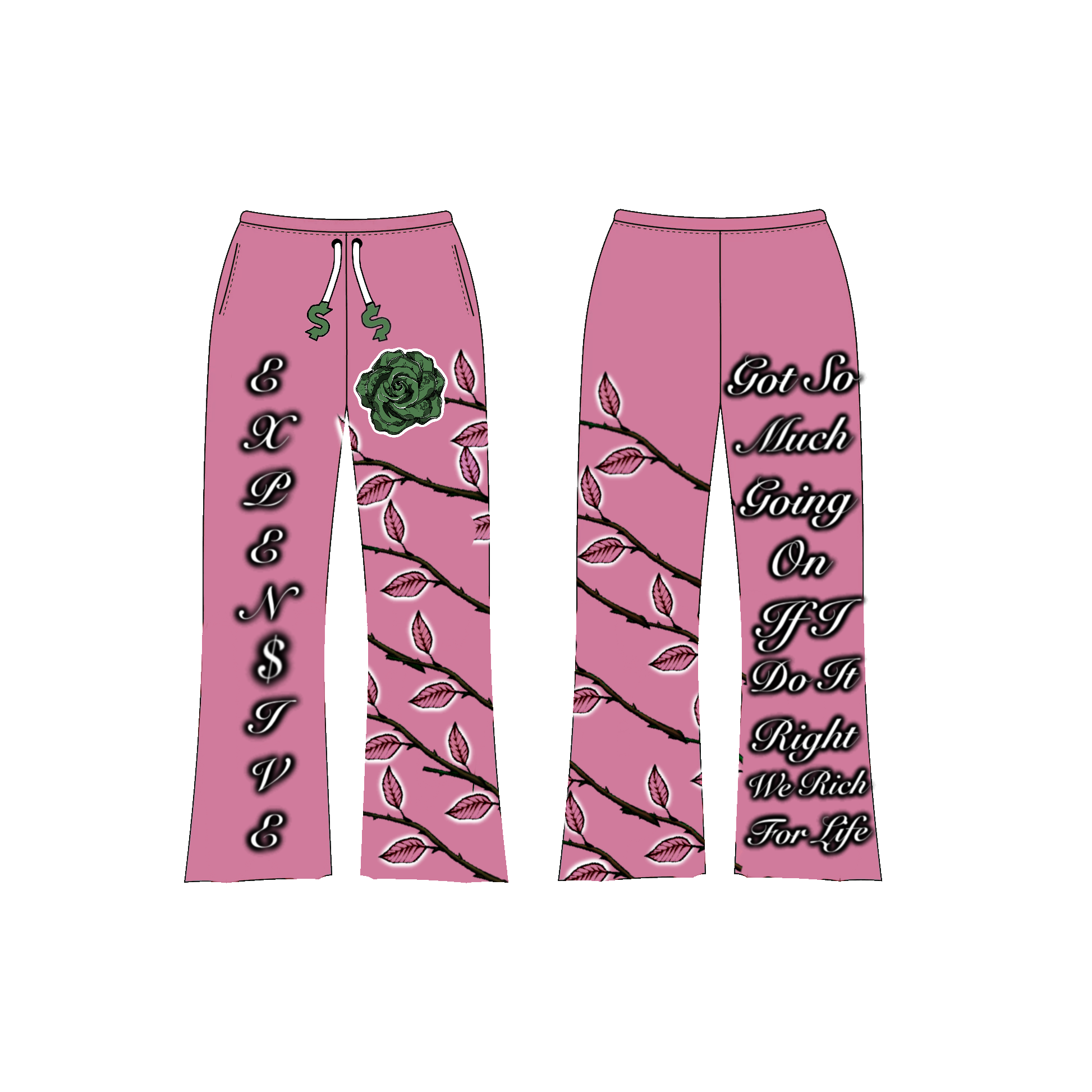 Crezt Acid Flare Sweatpants