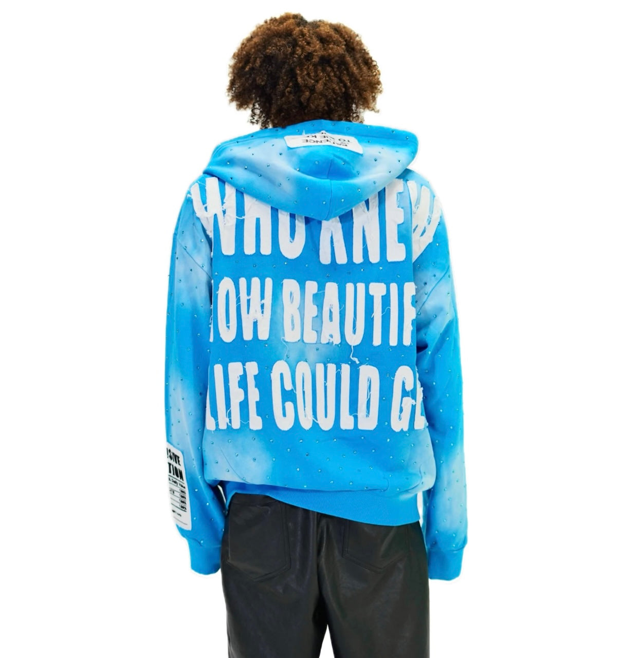 "Who Knew" Blue Zip Up