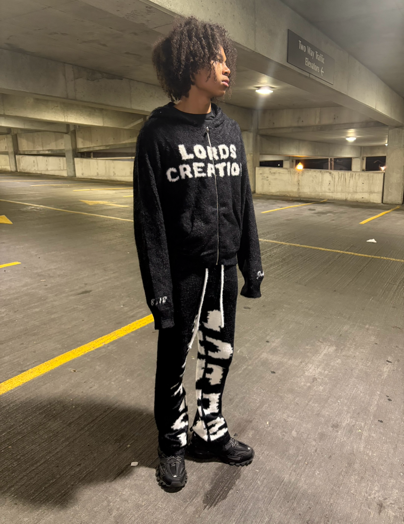 Mohair Lords Creation Flared Pants