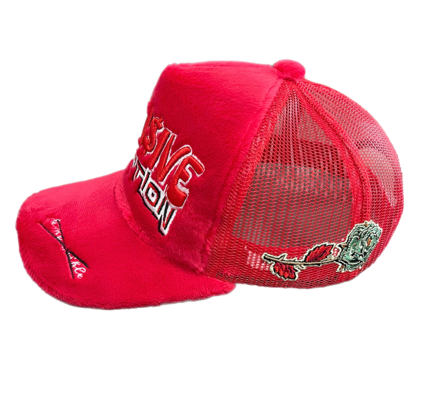 Expen$ive Velvet Trucker Hat