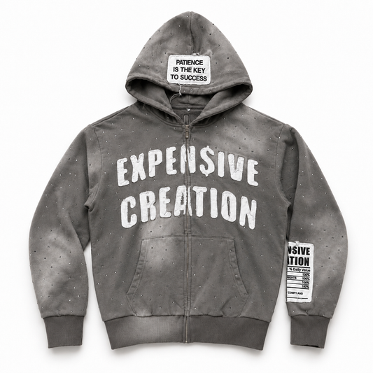 “Who Knew” Grey Zip-up