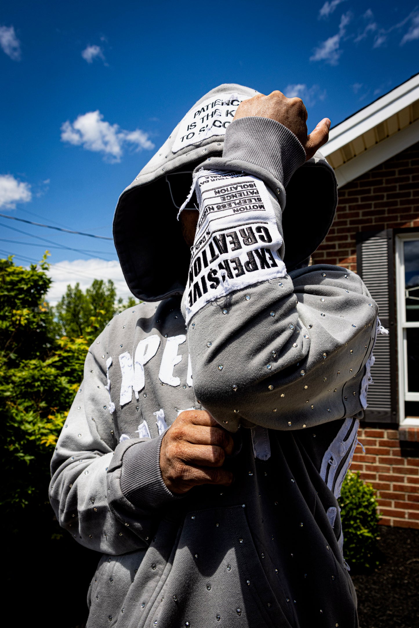 “Who Knew” Grey Zip-up