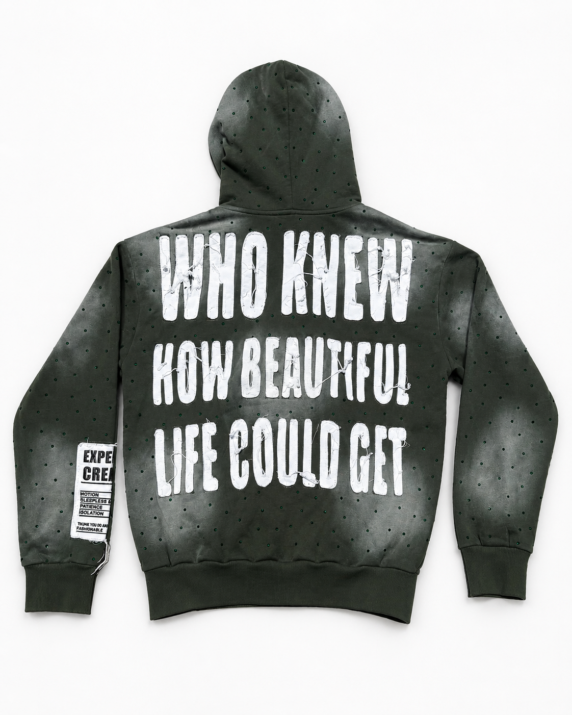 “Who Knew” T-Rex Green Zip-up