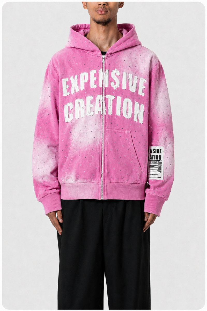 "Who Knew" Pink Zip up