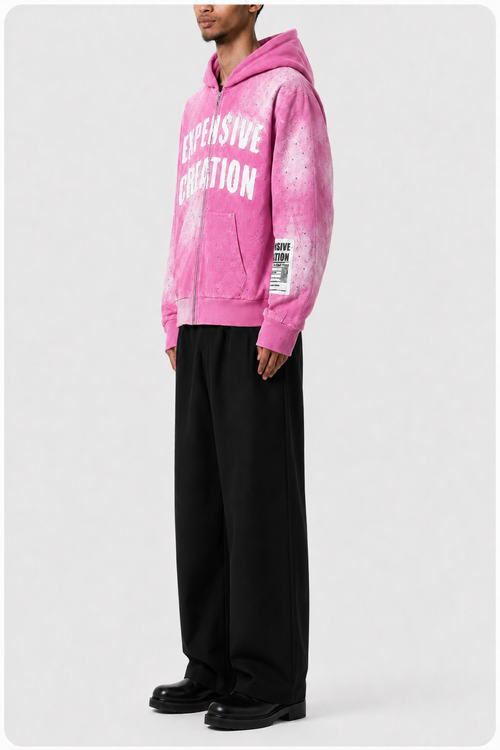 "Who Knew" Pink Zip up